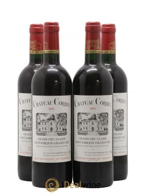 Château Corbin Grand Cru Classé  1995 - Lot of 4 Bottles