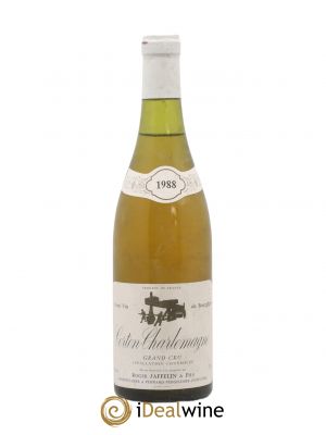 Corton-Charlemagne Grand Cru Roger Jaffelin 1988 - Lot of 1 Bottle