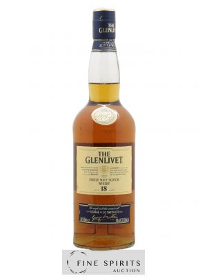 Glenlivet (The) 18 years Of. (no reserve)  - Lot of 1 Bottle