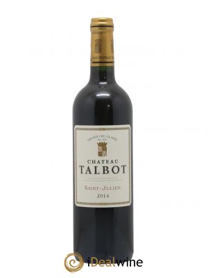 Château Talbot 4ème Grand Cru Classé  2014 - Lot de 1 Bouteille