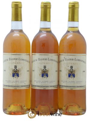 Château Bastor Lamontagne  1990 - Lot de 3 Bouteilles