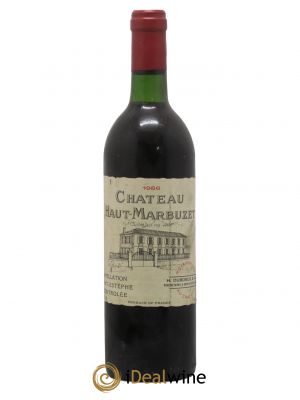 Château Haut Marbuzet  1986 - Lot of 1 Bottle