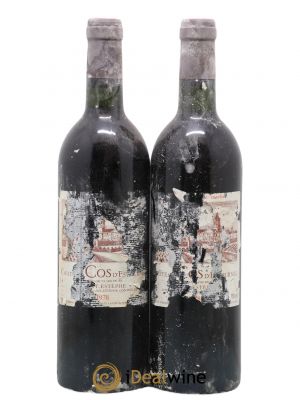 Cos d'Estournel 2ème Grand Cru Classé  1978 - Lot of 2 Bottles