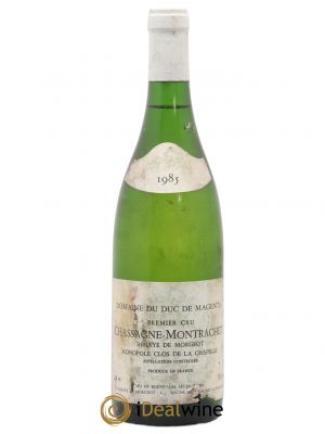 Chassagne-Montrachet 1er Cru Morgeot Clos de la Chapelle Domaine du Duc de Magenta - Louis Jadot  1985 - Lot of 1 Bottle