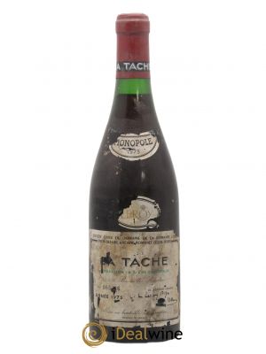 La Tâche Grand Cru Domaine de la Romanée-Conti  1975 - Lot of 1 Bottle