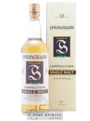 Springbank 15 years Of. Parchment Label  