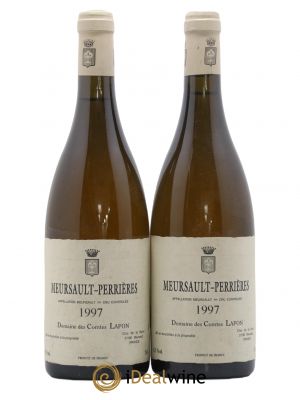 Meursault 1er Cru Perrières Comtes Lafon (Domaine des)  1997 - Lot of 2 Bottles