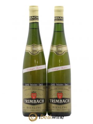 Riesling Vendanges Tardives Cuvée Frédéric Emile Trimbach (Domaine)  1990 - Lot of 2 Bottles