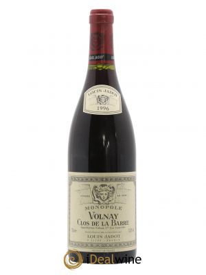 Volnay 1er Cru Clos de la Barre Maison Louis Jadot  1996 - Lot of 1 Bottle