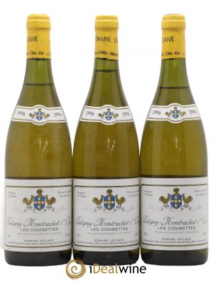 Puligny-Montrachet 1er Cru Les Combettes Leflaive (Domaine)  1996 - Lot of 3 Bottles