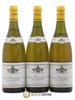 Puligny-Montrachet 1er Cru Les Combettes Leflaive (Domaine)  1996 - Lot of 3 Bottles