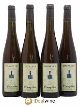 Riesling L'Exception Josmeyer 1995 - Lot of 4 Bottles