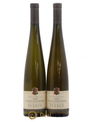 Riesling Grand Cru Wineck-Schlossberg Blanck 2000 - Lot of 2 Bottles