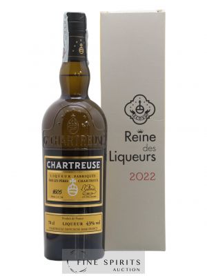 Chartreuse Of. Jaune - Reine des Liqueurs Mise 2022 - 1700 bouteilles   - Lot de 1 Bouteille