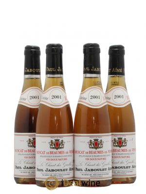 Muscat de Beaumes de Venise Le Chant des Griolles Paul Jaboulet Ainé de Thalabert 2001 - Lot de 4 Demi-bouteilles