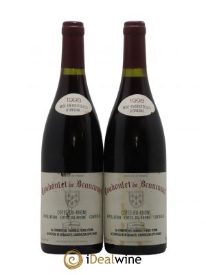 Côtes du Rhône Coudoulet de Beaucastel Famille Perrin  1998