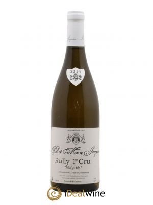 Rully 1er Cru Margotés Paul & Marie Jacqueson  2014 - Lot of 1 Bottle