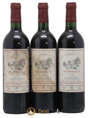 Pécharmant Domaine des Costes (no reserve) 1999 - Lot of 3 Bottles