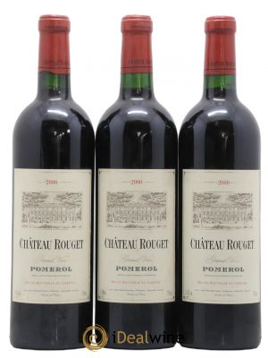 Château Rouget  2000 - Lot of 3 Bottles