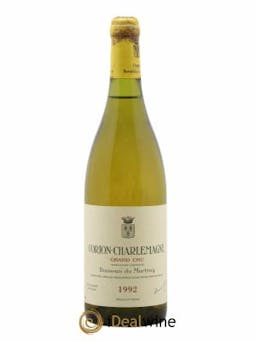 Corton-Charlemagne Grand Cru Bonneau du Martray (Domaine)  1992 - Lot of 1 Bottle
