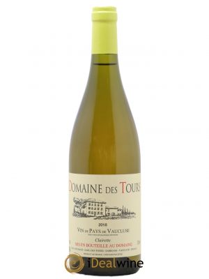 IGP Vaucluse (Vin de Pays de Vaucluse) Domaine des Tours Emmanuel Reynaud Clairette 2018 - Lot de 1 Bouteille