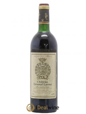Château Gruaud Larose 2ème Grand Cru Classé  1988 - Lot of 1 Bottle