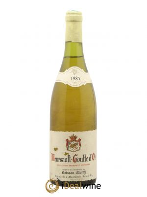 Meursault 1er Cru Goutte D'Or Domaine Boisson Morey 1985 - Lot de 1 Bouteille