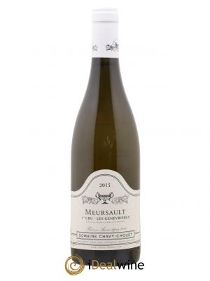 Meursault 1er Cru Les Genevrières Chavy-Chouet  2015 - Lot of 1 Bottle