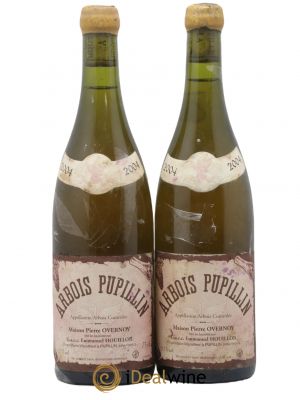 Arbois Pupillin Savagnin (cire jaune) Overnoy-Houillon (Domaine)  2004 - Lot of 2 Bottles