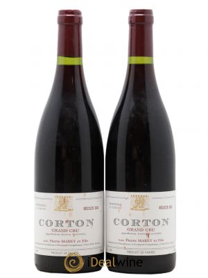 Corton Grand Cru Pierre Marey 2002 - Lot of 2 Bottles
