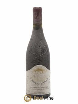 Châteauneuf-du-Pape Château Simian 1990 - Lot of 1 Bottle