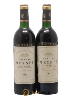 Château Meyney  1985 - Lot of 2 Bottles