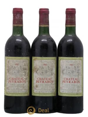 Château Peyrabon Cru Bourgeois  1985 - Lot of 3 Bottles