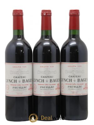 Château Lynch Bages 5ème Grand Cru Classé  2001 - Lot of 3 Bottles
