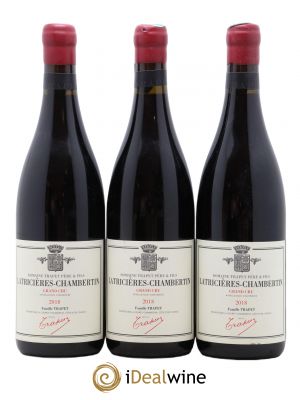 Latricières-Chambertin Grand Cru Domaine Trapet (no reserve) 2018 - Lot of 3 Bottles