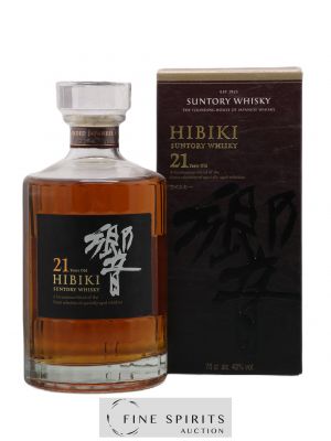 Hibiki 21 years Of. Suntory   - Lot of 1 Bottle
