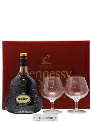 Hennessy Of. X.O The Original - Coffret 2 verres   - Lot de 1 Bouteille