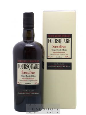 Foursquare Of. Sassafras Barrel Proof - One of 6000 - bottled 2020 Double Maturation  