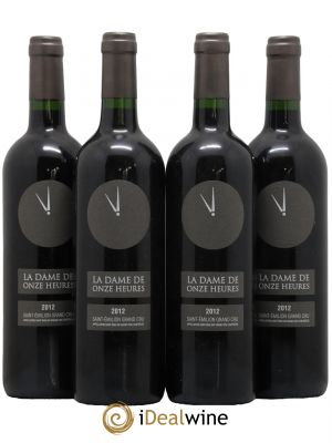 Saint-Émilion Grand Cru La Dame de Onze Heures 2012 - Lot de 4 Bottles
