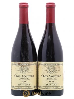 Clos de Vougeot Grand Cru Louis Jadot (Domaine)  2009 - Lot of 2 Bottles