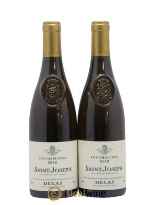 Saint-Joseph Les Challeys Frères Delas 2018 - Lot of 2 Bottles