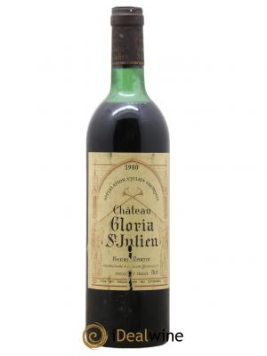 Château Gloria (no reserve) 1980 - Lot of 1 Bottle
