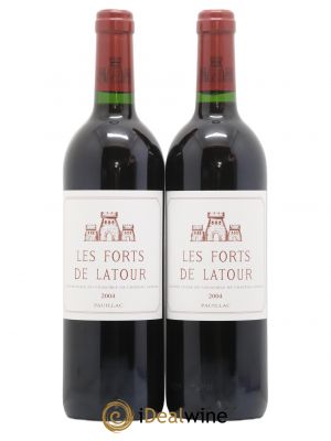 Les Forts de Latour Second Vin  2004 - Lot de 2 Bouteilles