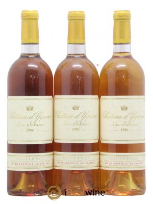 Château d'Yquem 1er Cru Classé Supérieur  1996 - Lot of 3 Bottles