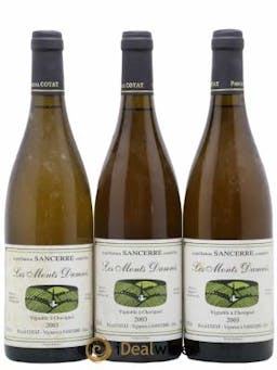 Sancerre Les Monts Damnés Pascal Cotat  2003 - Lot of 3 Bottles
