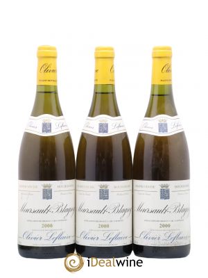 Meursault 1er Cru Blagny Olivier Leflaive 2000 - Lot of 3 Bottles