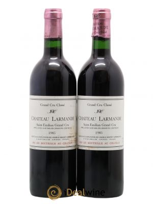 Château Larmande Grand Cru Classé  1985 - Lot of 2 Bottles