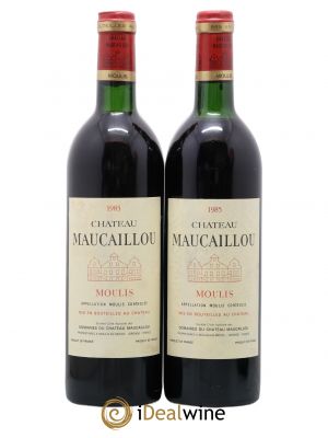 Château Maucaillou  1985 - Lot of 2 Bottles