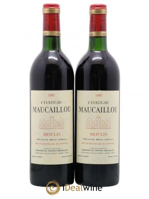 Château Maucaillou  1985 - Lot of 2 Bottles
