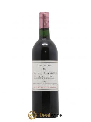 Château Larmande Grand Cru Classé  1985 - Lot of 1 Bottle
